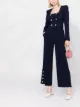 Image 2 of Alessandra Rich double-breasted cropped jacket