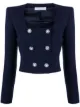 Image 1 of Alessandra Rich double-breasted cropped jacket