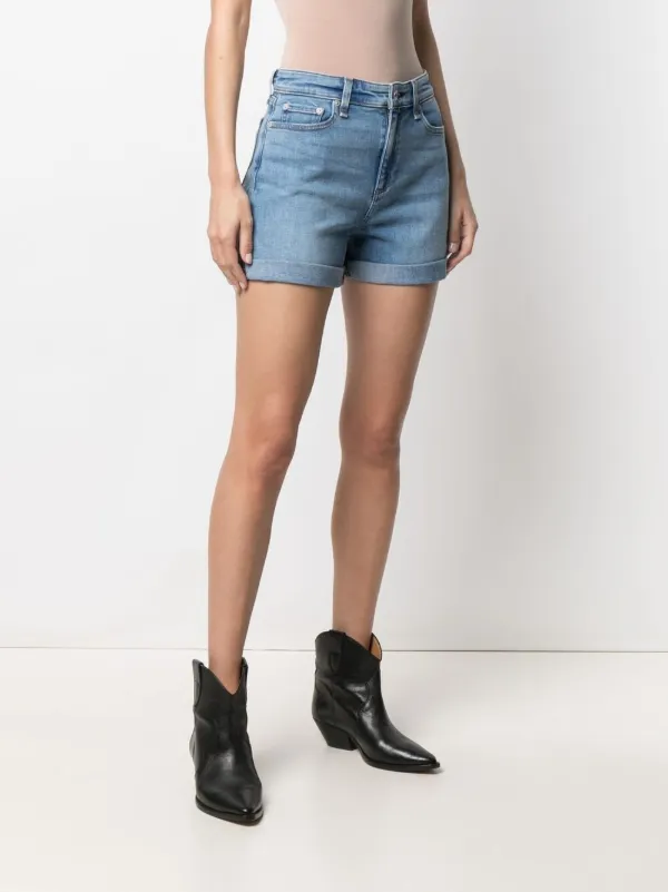Shop Rag \u0026 Bone Nina high-rise shorts 