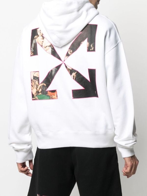 off white monet hoodie