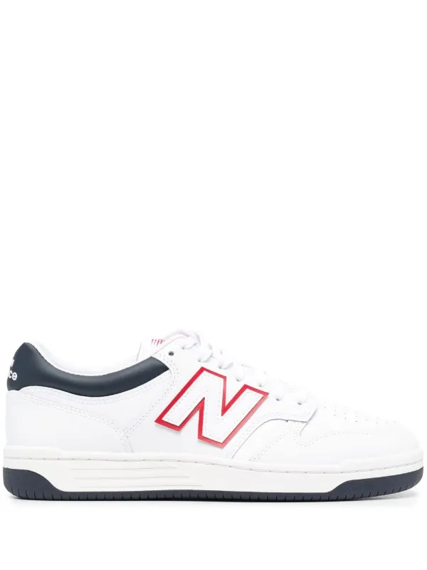 New Balance BB480 low-top Sneakers White FARFETCH IN