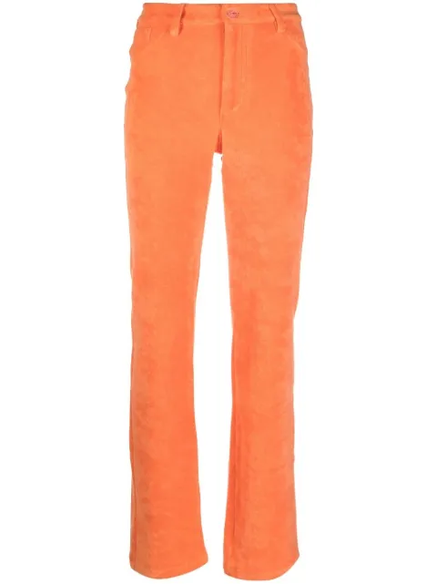 Maisie Wilen Mockumentary straight-leg trousers