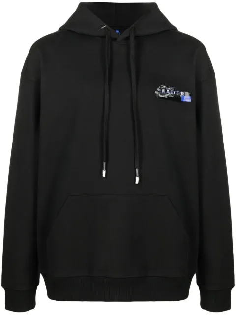 Ader Error logo-print hoodie