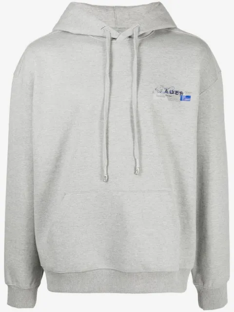 Ader Error hoodie à logo imprimé