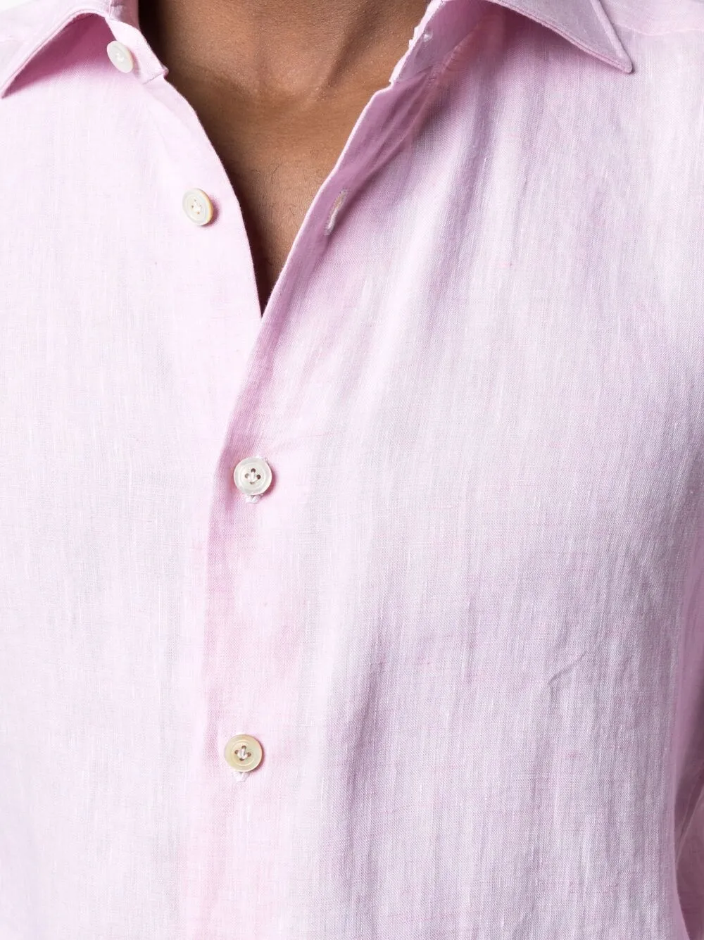 фото Kiton однотонная рубашка