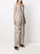 Aeron jumpsuit con motivo de hojas