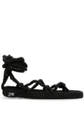 Nomadic State of Mind Romano rope sandals - Black