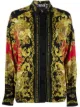 Image 1 of Versace Jeans Couture baroque pattern-print shirt