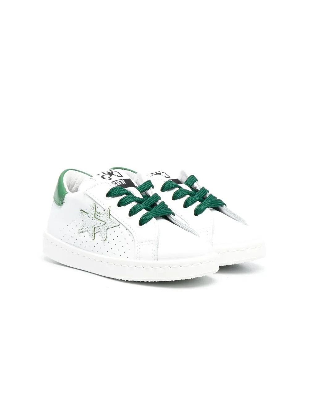 2 Star Kids кеды с нашивкой-логотипом