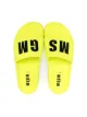 MSGM Kids نعل بحر بشريط شعار الماركة