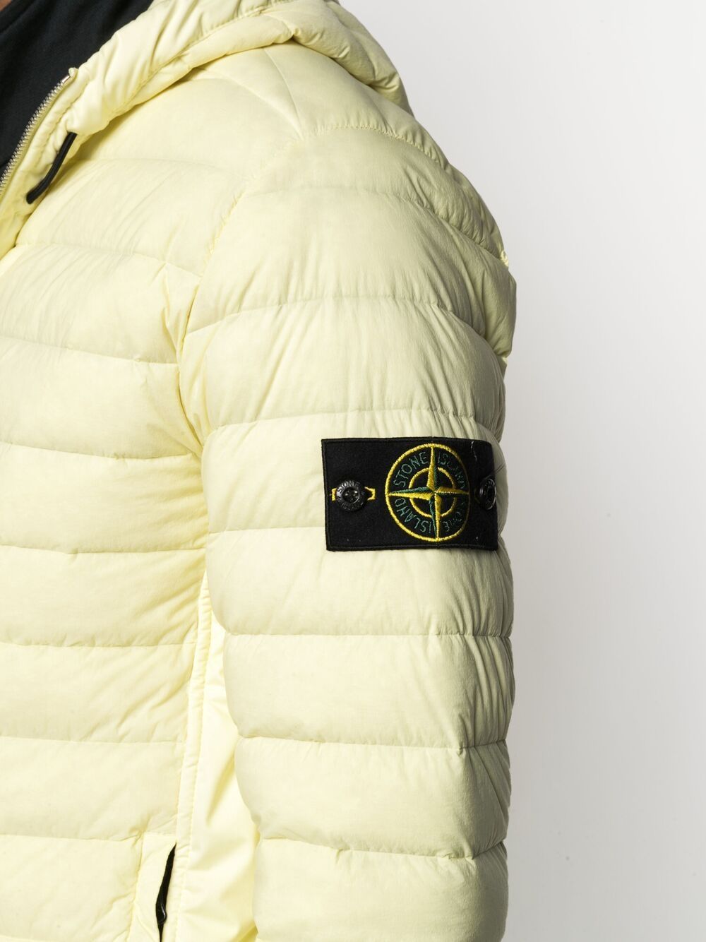 фото Stone island пуховик на молнии