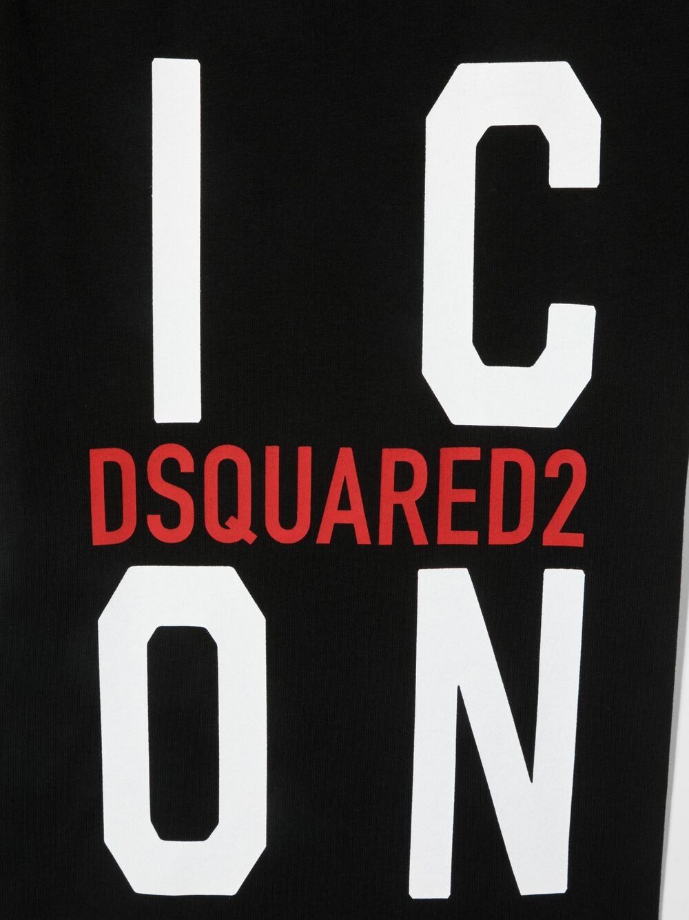 фото Dsquared2 kids футболка с принтом icon