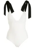 Clube Bossa Contessa two tone swimsuit - White