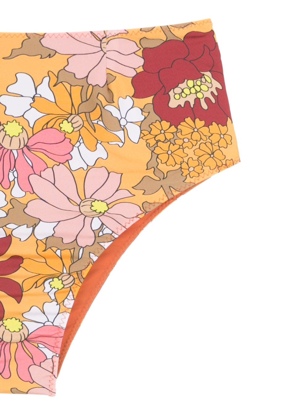 Shop Clube Bossa Casall Floral-print Bikini Bottoms In Multicolour