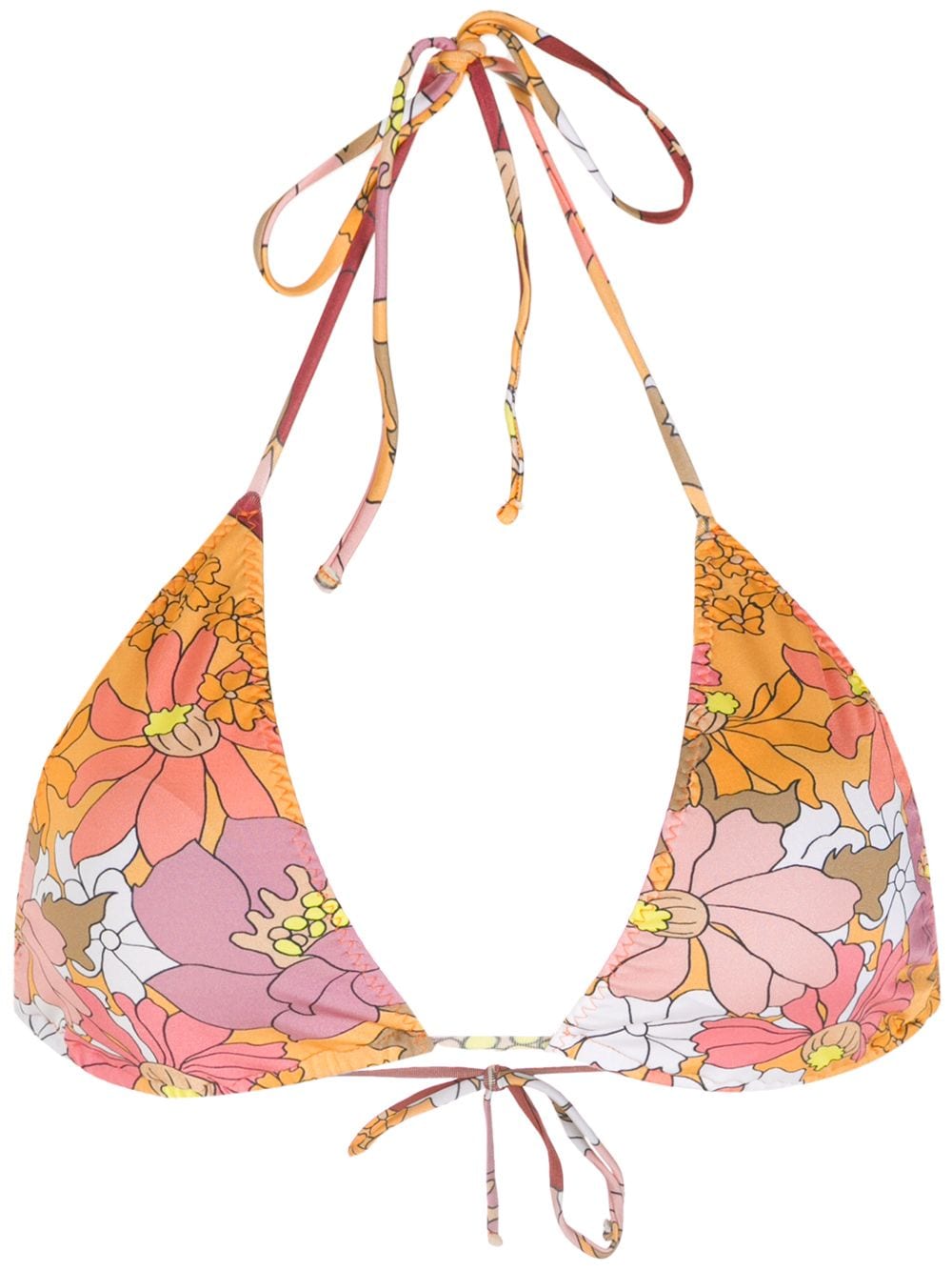 clube bossa haut de bikini à fleurs - multicolore