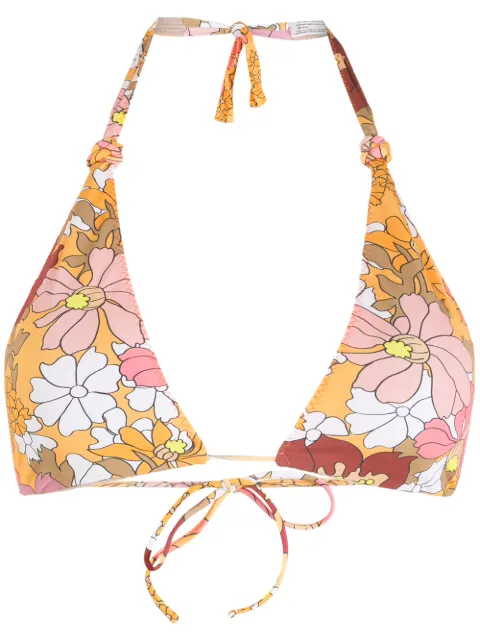 Clube Bossa top de bikini con estampado floral