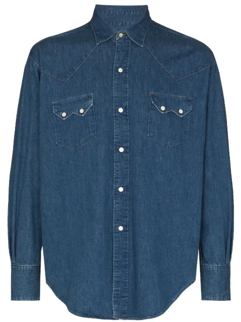 Orslow denim Western shirt