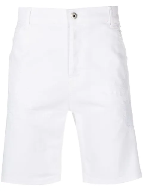 DONDUP Bermuda con effetto vissuto