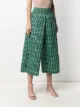 Baum Und Pferdgarten pantalones capri a cuadros gingham