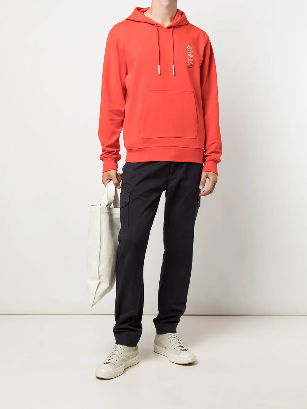 фото Lacoste худи из коллаборации с polaroid