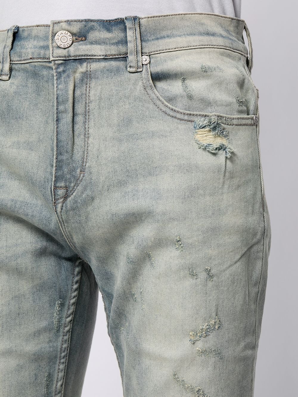 фото Stampd джинсы кроя слим с прорезями