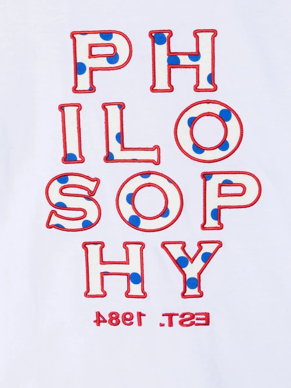 Philosophy Di Lorenzo Serafini Kids Blouse met geborduurd logo Wit