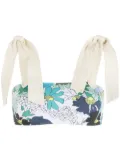 Clube Bossa Casall bikini top - Blue