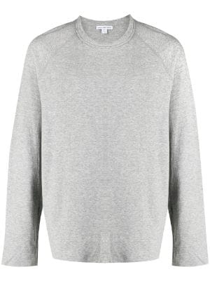 James Perse Vintage Cotton Raglan Sweatshirt Farfetch