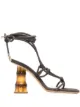 Image 1 of Gia Couture Eolo bamboo-heel sandals