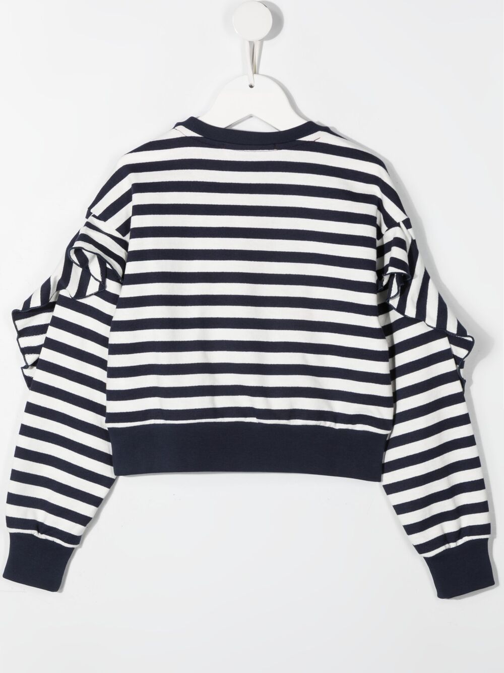 Alberta Ferretti Kids Sweater met geborduurd logo - Wit