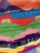 Missoni Mare wave-print gathered swimsuit