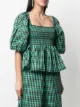 Baum Und Pferdgarten top a cuadros gingham