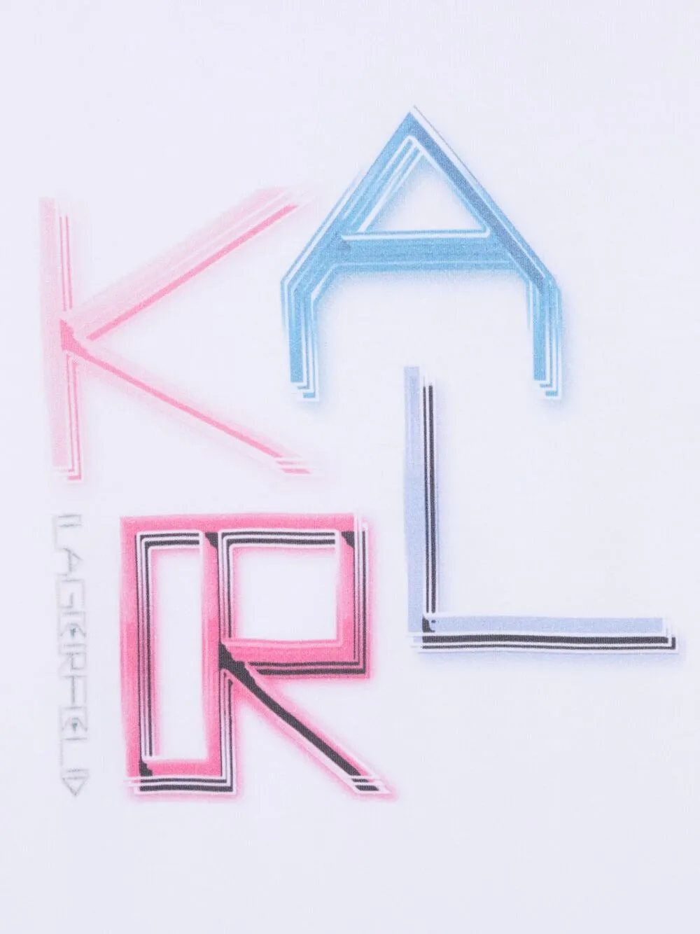 фото Karl lagerfeld kids футболка с логотипом