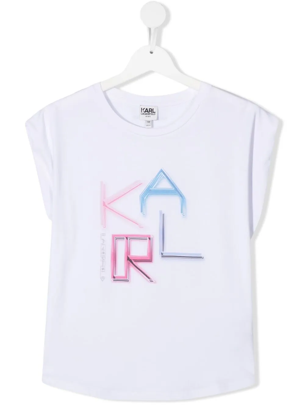 фото Karl lagerfeld kids футболка с логотипом