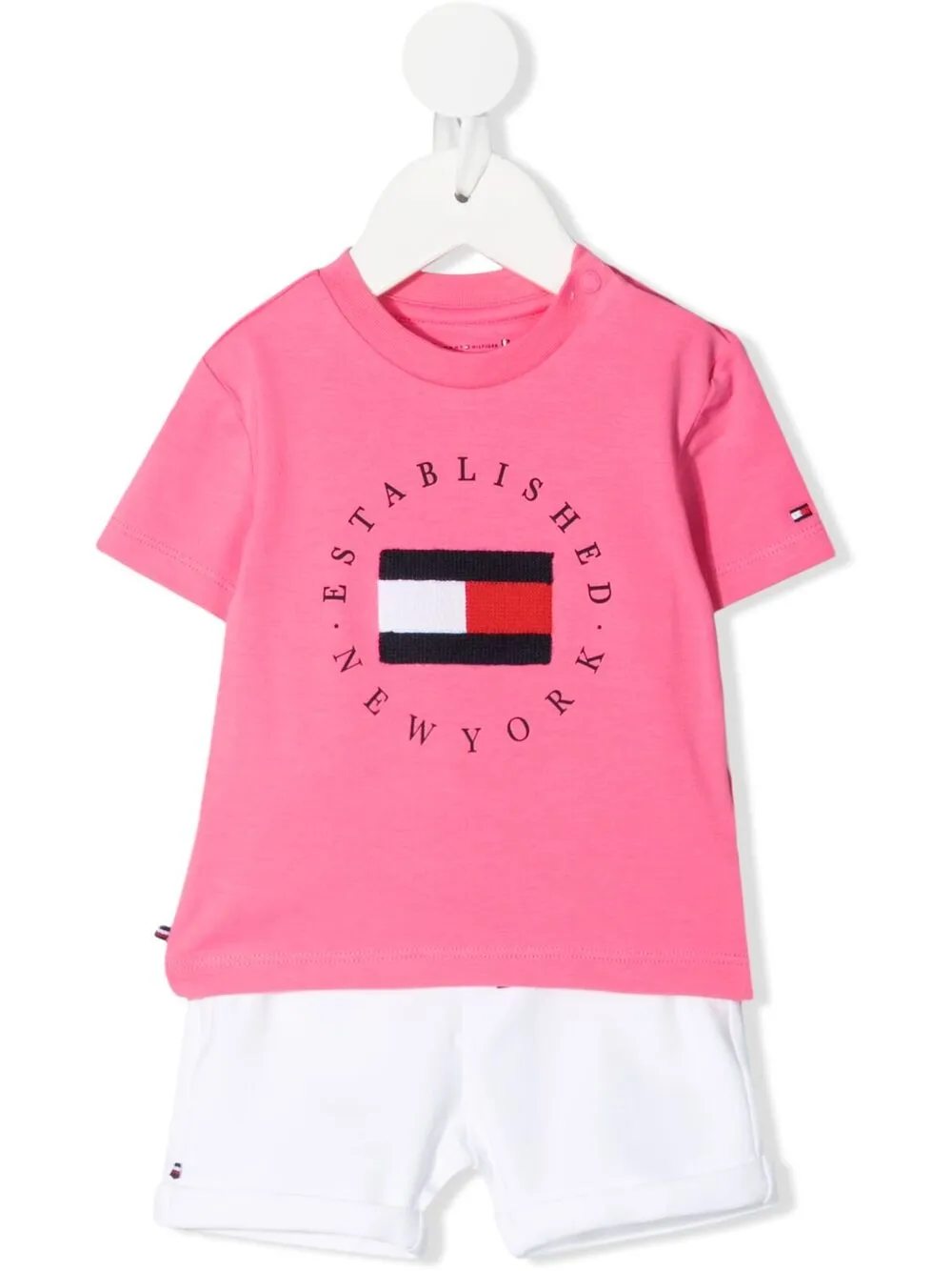 Tommy Hilfiger Junior спортивный костюм с вышитым логотипом
