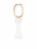 Maria Black Lucid Letter l charm - White