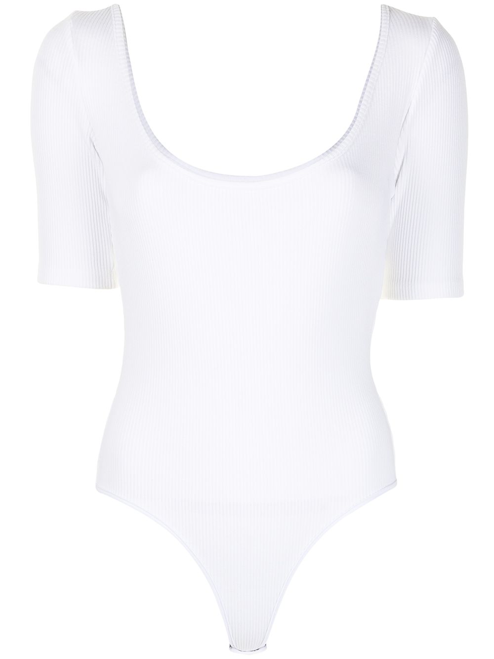 Shop Materiel Backless Bodysuit In White