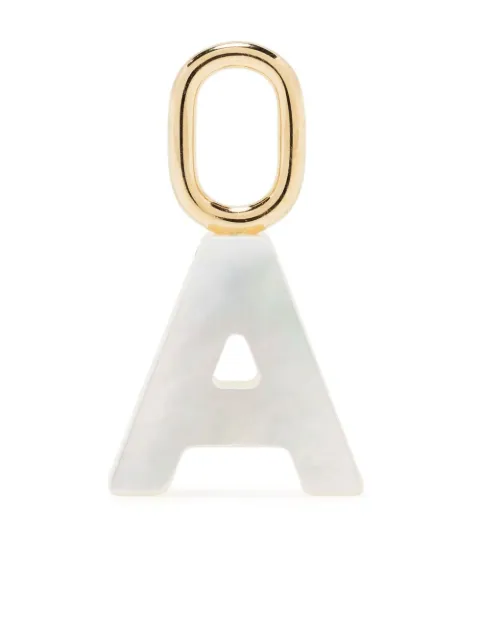 Maria Black Lucid Letter A charm