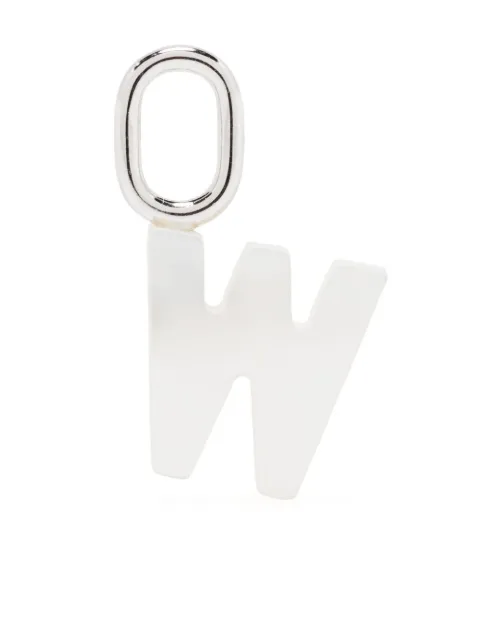 Maria Black Lucid Letter W charm