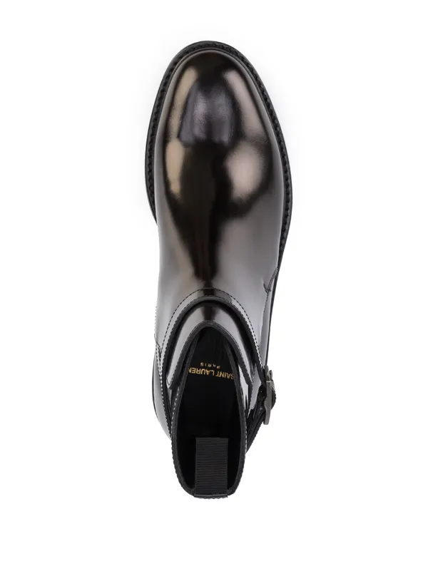 靴 SAINT LAURENT ARMY 20 LACE BOOTS Buy Saint Laurent Army 20 Lace Up Boot 'Black' - 587462 1G700 1000