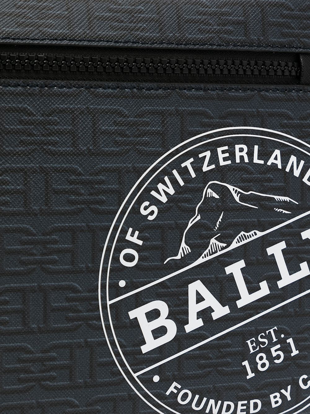 фото Bally сумка через плечо с логотипом