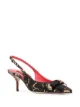 Image 2 of Dolce & Gabbana patchwork slingback pumps