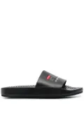 10 CORSO COMO x Fila polka-dot slides - Black