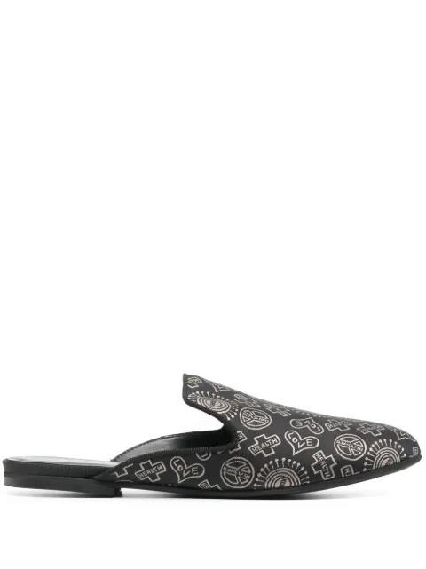 10 CORSO COMO x The Merchant of Florence Woodstock mules