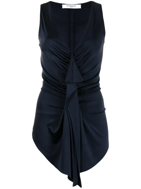 Givenchy Pre-Owned V-neck draped top