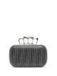 Image 1 of Alexander McQueen Sculptural four-ring clutch