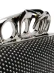 Alexander McQueen Sculptural four-ring clutch