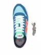 Sun 68 colour-block logo sneakers