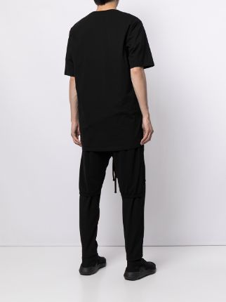 contrast-print T-shirt展示图