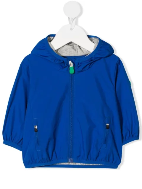 Save The Duck Kids hooded rain jacket